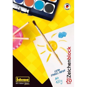 Idena Germania Bloc Desen A4 120g 20 foi Idena Germania Bloc Desen A4 120g 20 foi