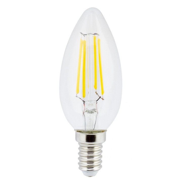 Landlite retro Led fényforrás filament, 6W, E14, 400lm
