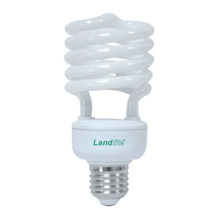 Landlite spirál kompakt fénycső, 26W, E27