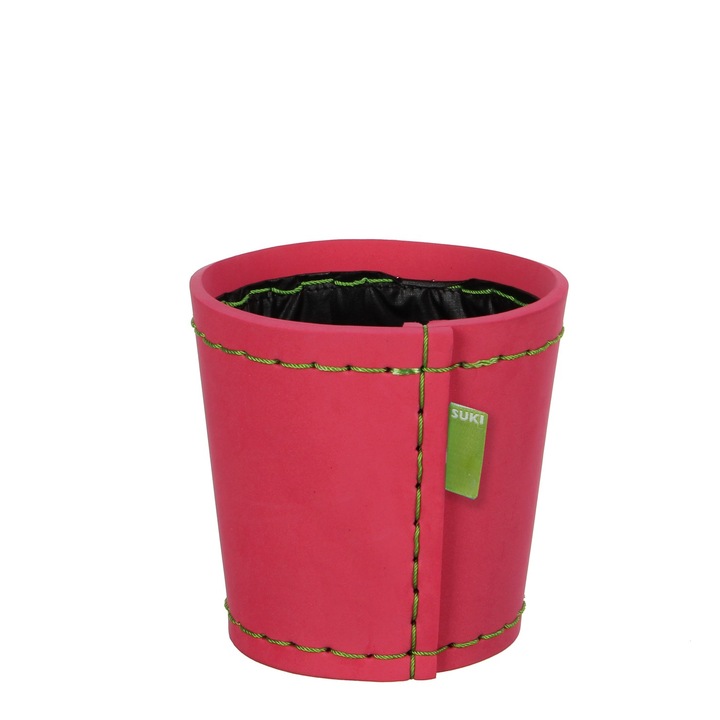 Ghiveci Suki H14,5xD14,5 cm, culoare fuchsia