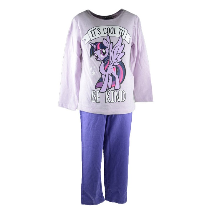 Pijama pentru fete Sun City Pony HS2074-98-cm, Mov 98 CM