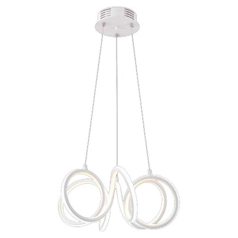 Lampa suspendata Kaja Emilly, Lumina LED, 100cm, Alb