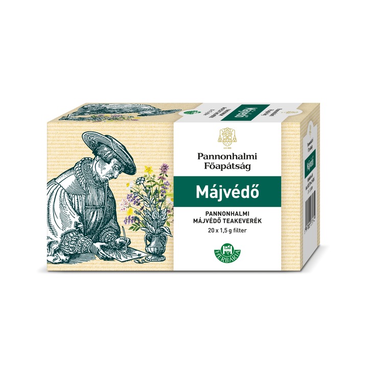 Herbária Pannonhalmi Májvédő borítékolt filt. 30 g