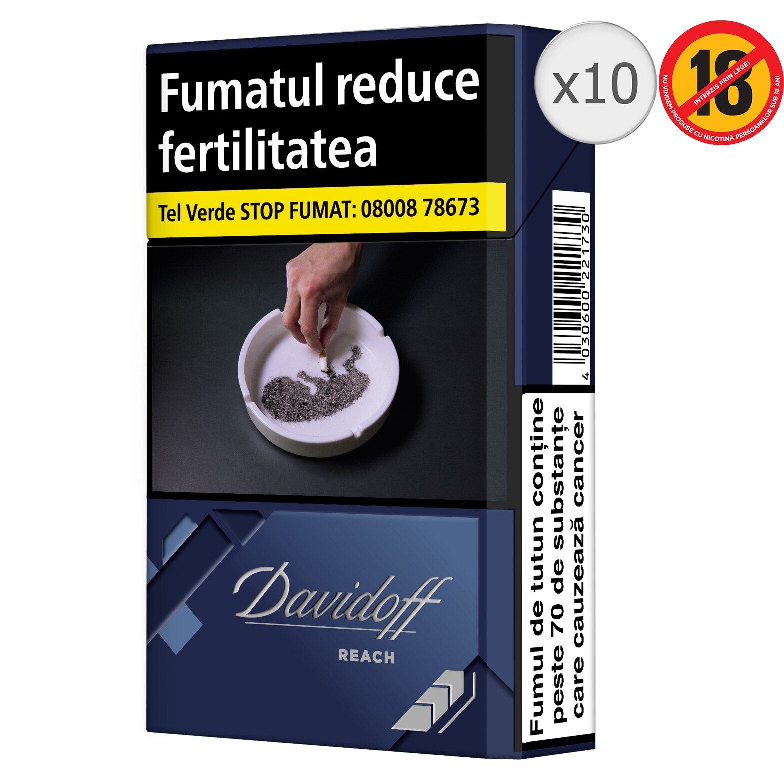 Cartus Davidoff Reach Blue TTT