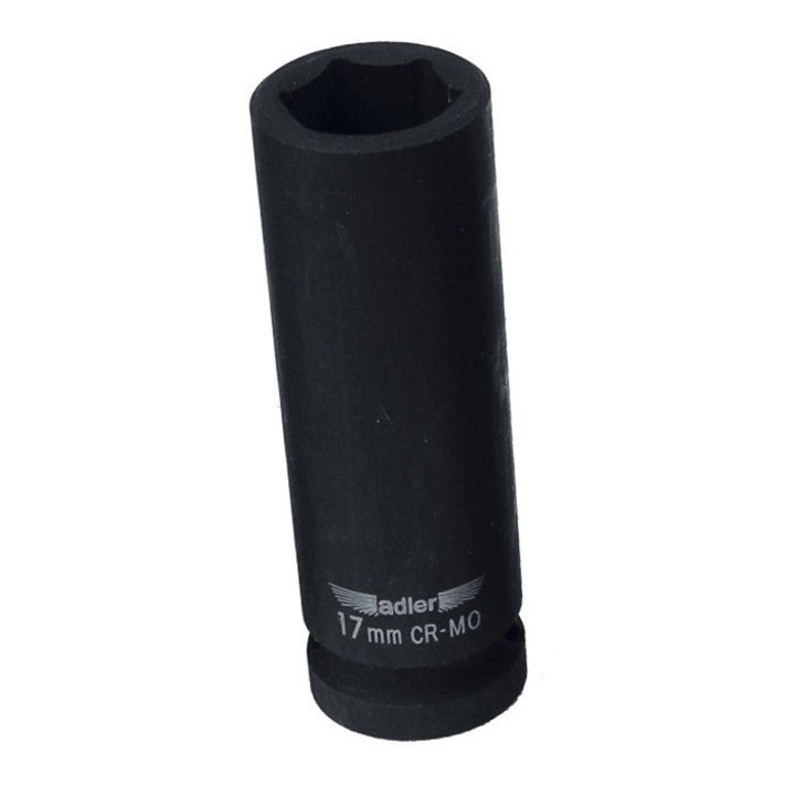 Cheie tubulara de impact 1/2" ADLER AD-3513.17D 17mm varianta lunga