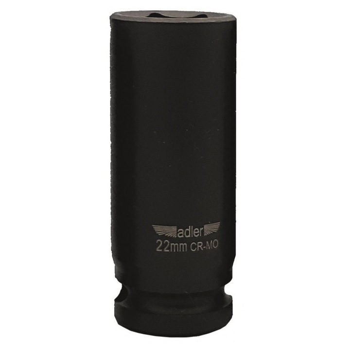 Cheie tubulara de impact 1/2" ADLER AD-3513.22D 22mm varianta lunga