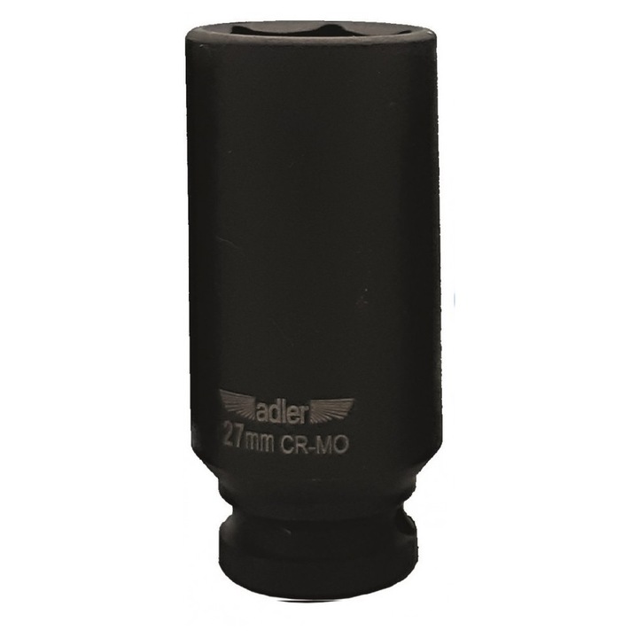 Cheie tubulara de impact 1/2" ADLER AD-3513.27D 27mm varianta lunga