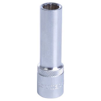 Tubulara adanca 12 puncte1/2x22mm CR-V, Topmaster, 330336 Tubulara adanca 12 puncte1/2x22mm CR-V, Topmaster, 330336