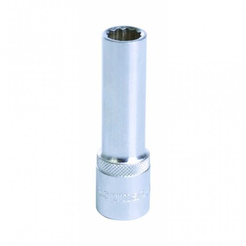 Tubulara adanca 12 puncte 1/2x27mm CR-V, Topmaster, 330338 Tubulara adanca 12 puncte 1/2x27mm CR-V, Topmaster, 330338