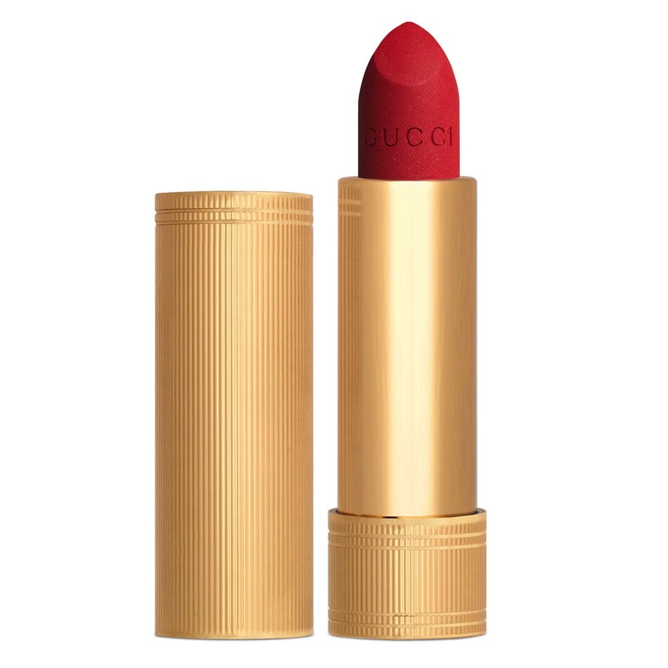 Ruj Gucci Rouge à Lèvres Mat, 025 Golden Red 3.5 Gr