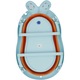 Cadita pliabila Mappy Bunny,Turcoaz/Orange