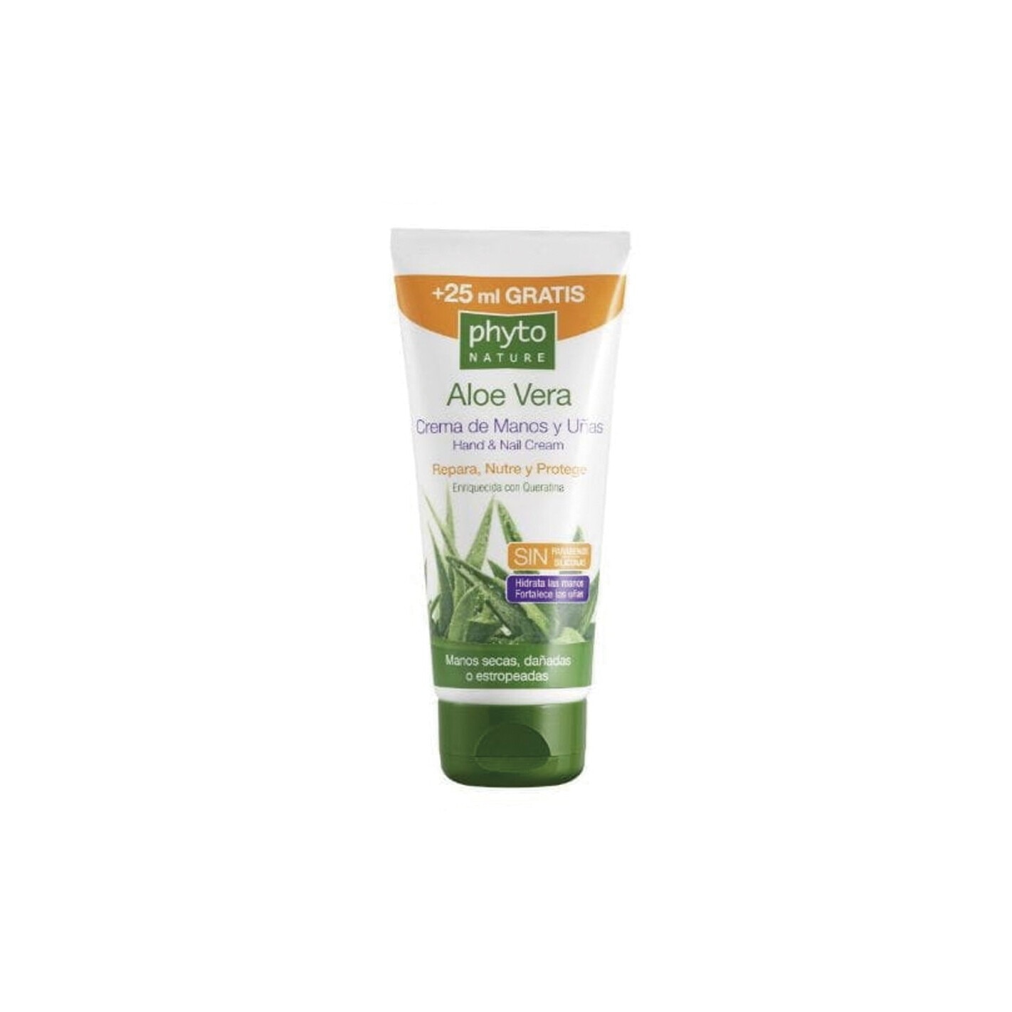 Crema pentru maini si unghii cu Aloe Vera Phyto Nature, 100 ml
