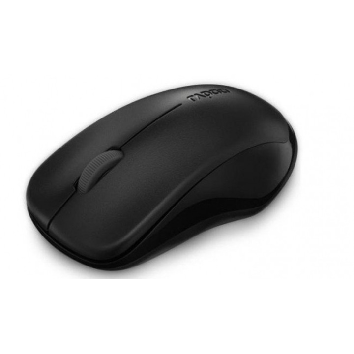 Безжична оптична мишка RAPOO 1620, Черен, 2.4Ghz