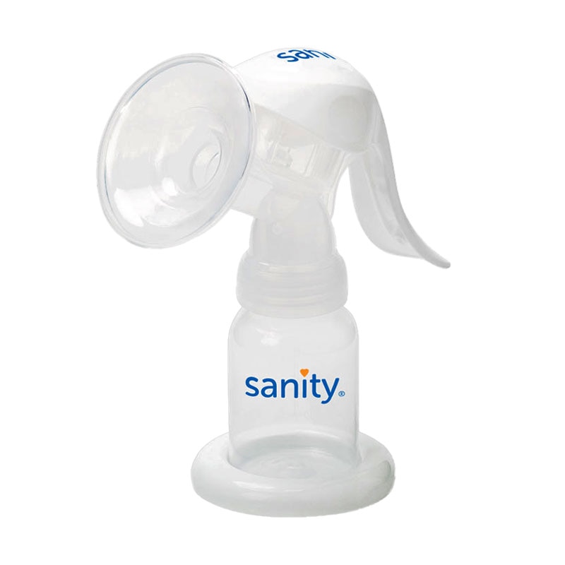 Pompa de san Sanity Easy Comfort, cu clapeta, biberon si tetina BPA free