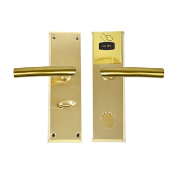 Yala control acces hotelier PNI CH2000R Gold, cu cititor de card, deschidere pe partea dreapta Yala control acces hotelier PNI CH2000R Gold, cu cititor de card, deschidere pe partea dreapta