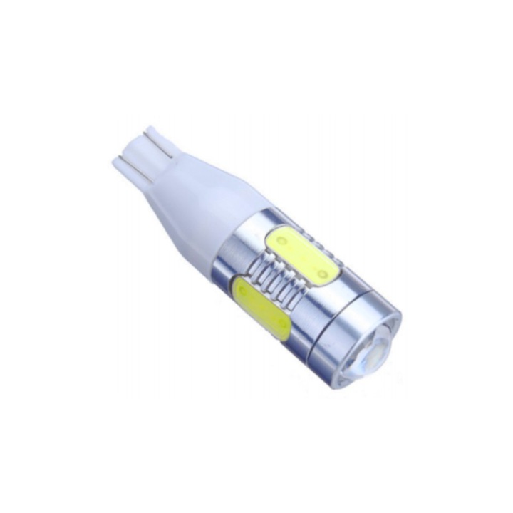 Led T10 Superflux High Power Alb Cald, ZDM