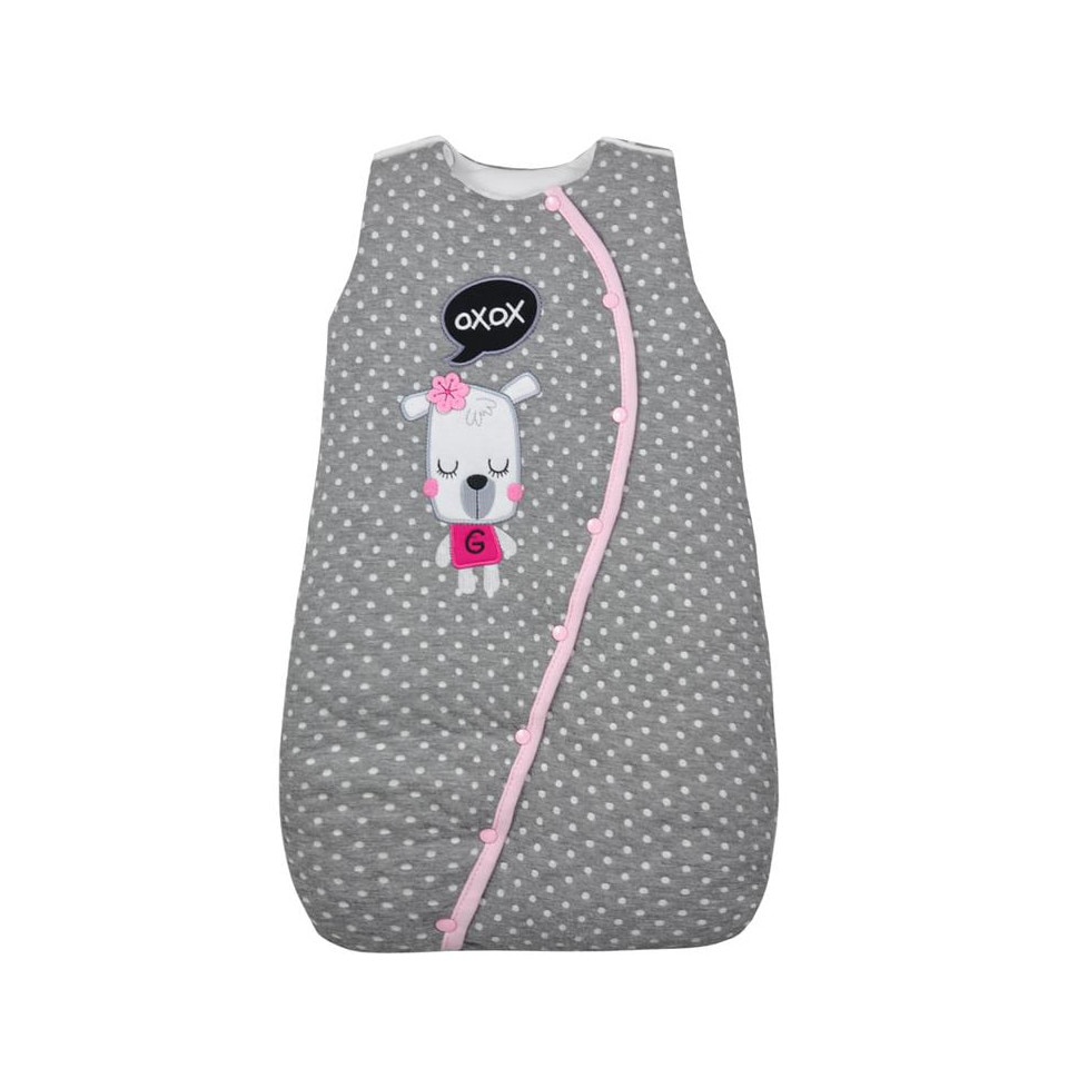 Sac de dormit pentru fete Koala Scrappy 06-631R, Gri 6-9 luni