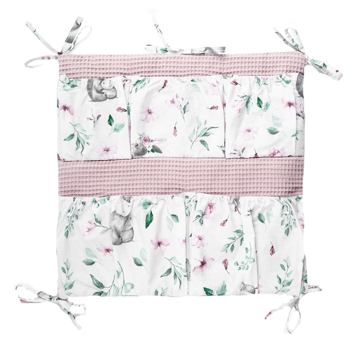 Органайзер за бебешка кошара 47 х 47 см Sensillo 386966, Розов