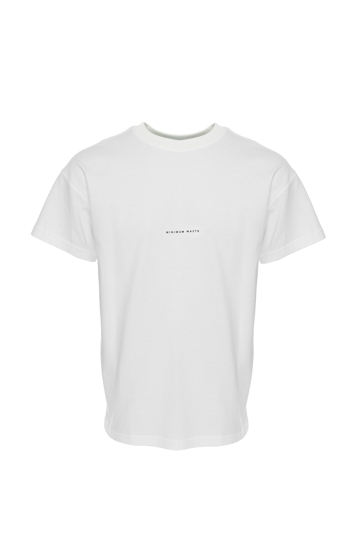 Tricou din bumbac, STYLAND, T003200201MW, Alb, M