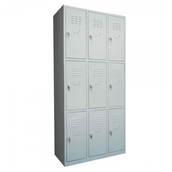 Vestiar metalic MINI cu 9 usi fara accesorii, 889x450x1500 mm (LxlxH), ECO+ Vestiar metalic MINI cu 9 usi fara accesorii, 889x450x1500 mm (LxlxH), ECO+