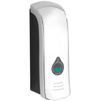 Dispenser sapun lichid RANERA, Argintiu, 280 ml, Wenko Dispenser sapun lichid RANERA, Argintiu, 280 ml, Wenko