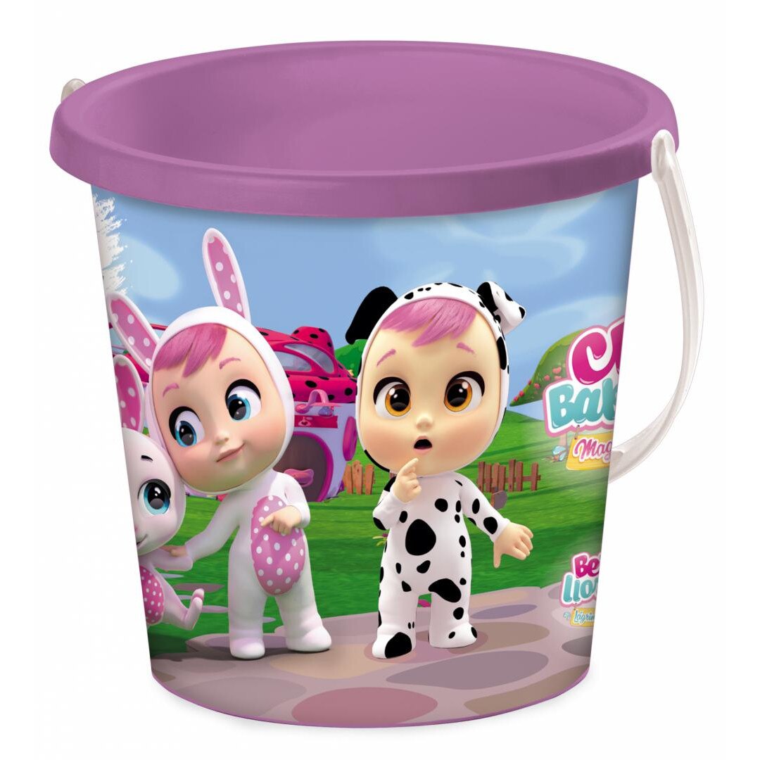 Galetusa Cry Babies cu accesorii pentru nisip