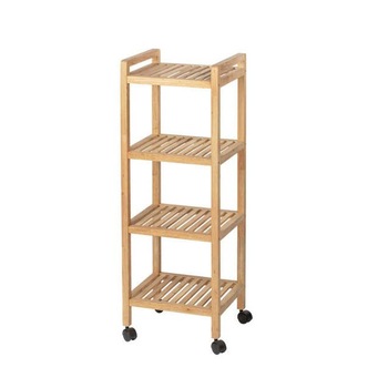 Raft cu roti 4 niveluri NORVEGIA, 97x35x31 cm, Wenko Raft cu roti 4 niveluri NORVEGIA, 97x35x31 cm, Wenko