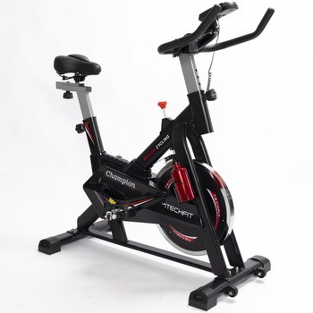 Bicicleta spinning TECHFIT Champion,volanta 13Kg, Bluetooth, compatibilitate FITSHOW+KINOMAP, greutate utilizator 120kg Bicicleta spinning TECHFIT Champion,volanta 13Kg, Bluetooth, compatibilitate FITSHOW+KINOMAP, greutate utilizator 120kg