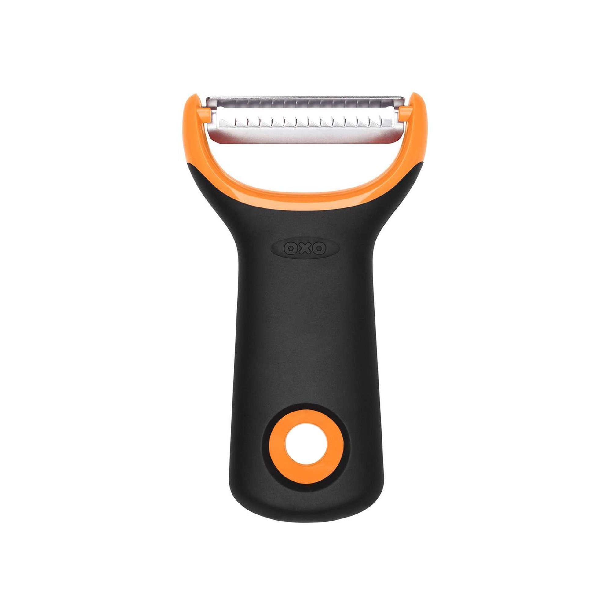 Decojitor Julienne, otel inoxidabil, portocaliu - OXO