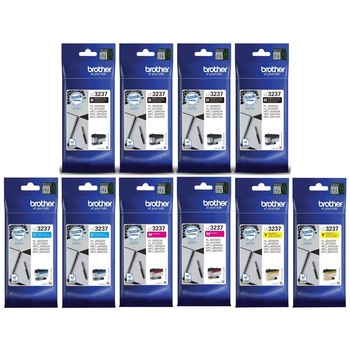 Set Cartus cerneala Brother Original 4x LC3237BK Negru 2x LC3237C 2x LC3237M Magenta 2x LC3237Y Galben 21000 pagini Set Cartus cerneala Brother Original 4x LC3237BK Negru 2x LC3237C 2x LC3237M Magenta 2x LC3237Y Galben 21000 pagini