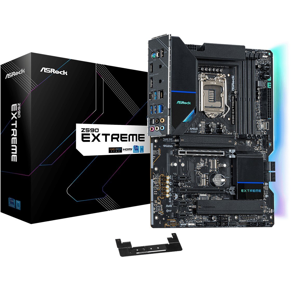 ASRock Z590 EXTREME＋DDR4 4000MHz 32GB Placa de baza, ASRock Z590 Extreme - eMAG.ro