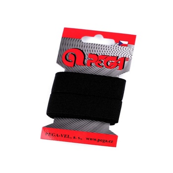 Elastic simplu plat, latime 20 mm, lungime 1.5 m, Negru Elastic simplu plat, latime 20 mm, lungime 1.5 m, Negru