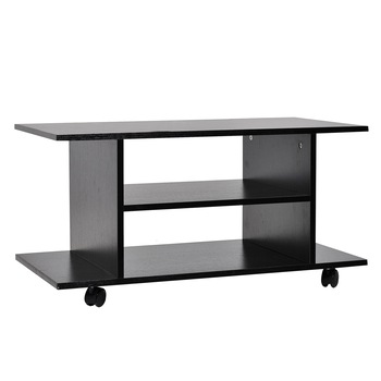 Comoda TV, Homcom, PAL, 40 x 40 x 80 cm, Negru Comoda TV, Homcom, PAL, 40 x 40 x 80 cm, Negru