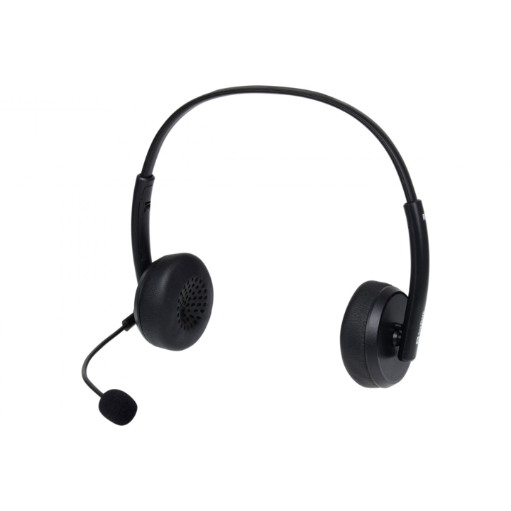 Sandberg 326-12 USB Office Headset Saver Fejhallgató Fekete