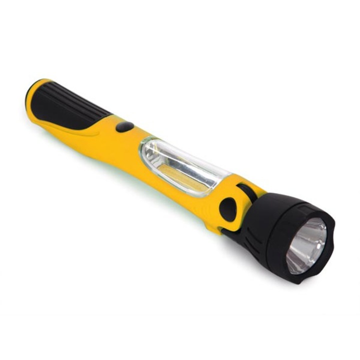 Фенер Perel, EWL5, COB LED 3W, Жълто/Черен
