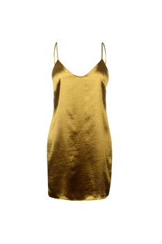 Rochie dama Glamorous Fine, Satin, Auriu, L Rochie dama Glamorous Fine, Satin, Auriu, L