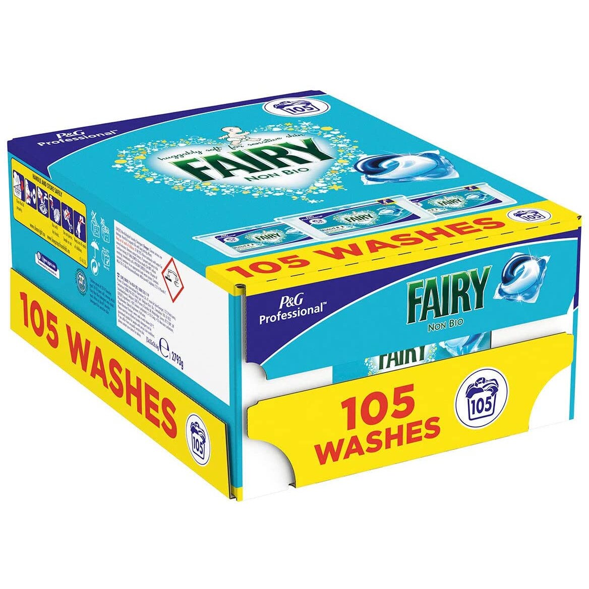 Detergent capsule Fairy Non Bio 3x35 105 spalari