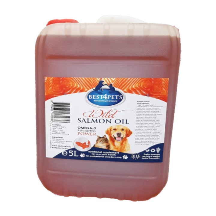 Ulei somon salbatic, Best4Pets, 5 L