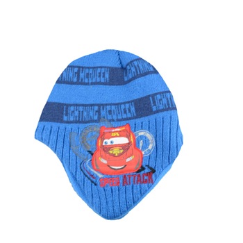 Caciula pentru baieti Cars Sun City HM4182A, Albastru 52 Caciula pentru baieti Cars Sun City HM4182A, Albastru 52