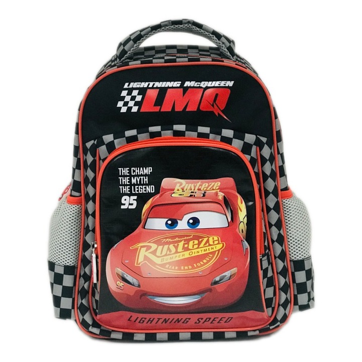 Ghiozdan mediu Cars 37x28x14 cm