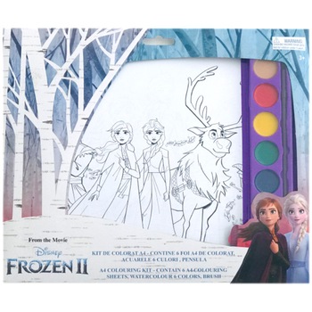 Kit De Colorat A4 Frozen Kit De Colorat A4 Frozen