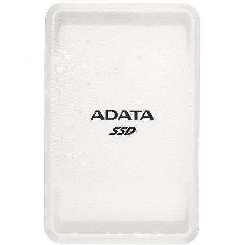 SSD Portabil Adata SC685, 500GB, USB-C, Alb