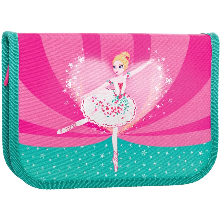 Penar Tiger, neechipat, 1 clapa, dimensiune 13,5 x 19,5 x 3 cm, model nature quest, motiv ballerina