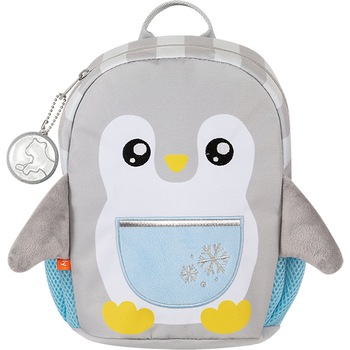 Ghiozdan Tiger, mini dear friends, dimensiune 26 x 20 x 15 cm, motiv smart penguin Ghiozdan Tiger, mini dear friends, dimensiune 26 x 20 x 15 cm, motiv smart penguin