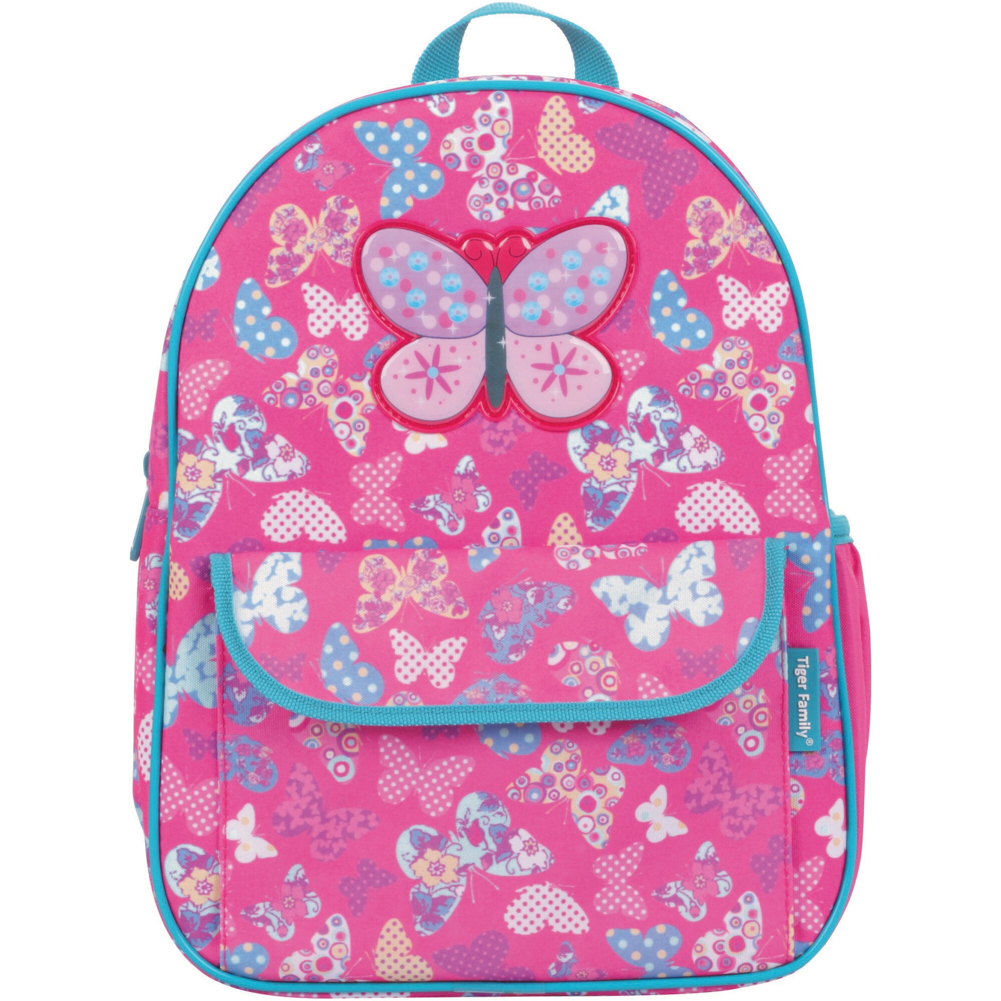 Rucsac Tiger, drawer, dimensiune 29 x 24 x 10 cm, motiv butterfly