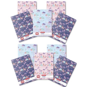 Set 10 Caiet Herlitz, A5, 48 file, 70g/mp, dictando, colturi rotunjite, motiv Unicorn Set 10 Caiet Herlitz, A5, 48 file, 70g/mp, dictando, colturi rotunjite, motiv Unicorn
