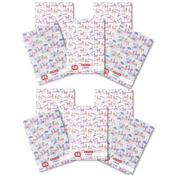 Set 10 Caiet Herlitz, A5, 48 file, 70g/mp, patratele, colturi rotunjite, motiv Unicorn Set 10 Caiet Herlitz, A5, 48 file, 70g/mp, patratele, colturi rotunjite, motiv Unicorn