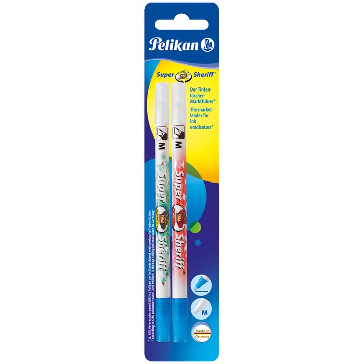 Set2, Carioca Corectoare Pelikan, corectoare super pirat, varf M