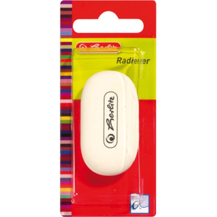 Herlitz radír, ovális, gumi