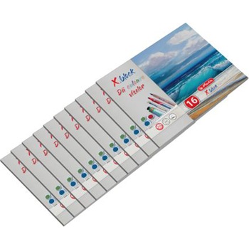 Set 10 Bloc Desen Herlitz, X.Block A4, 16 file, 250 grame/mp, coperta fata policromie, spate mucava rigida Set 10 Bloc Desen Herlitz, X.Block A4, 16 file, 250 grame/mp, coperta fata policromie, spate mucava rigida
